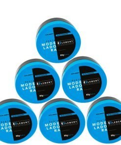 6 Pomadas Modeladora Linha Element Alfa Look's 80g