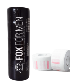 GOLA HIGIGÊNICA DESCARTÁVEL BARBEARIA 5 ROLINHOS-FOX MEN