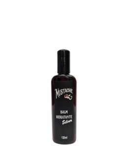 Balm Hidratante Mustache Silver 120 ML, Modelador, Barbearia e Salão.