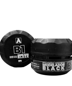Pasta Modeladora Black Efeito Brilho 80g B1 Alfa Look's